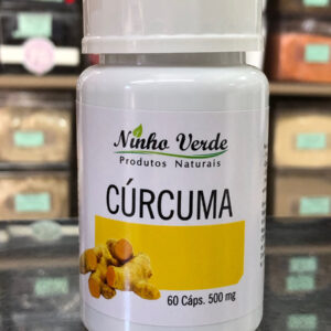 Cúrcuma (Açafrão) 60cáps 500mg NinhoVerde