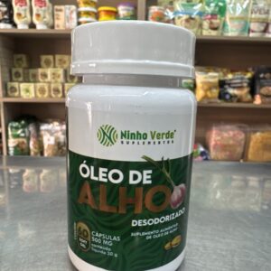 Óleo De Alho 60Cáps 500mg NinhoVerde