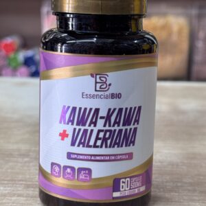 Kawa-Kawa Com Valeriana 60 Cápsulas EssenciaBio