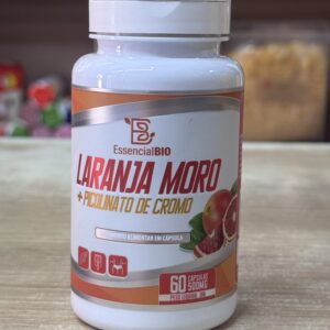 Laranja Moro + Picolinato Chromo 60 Cápsulas EssenciaBio