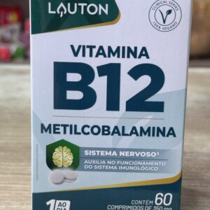 Vitamina B12 Metilcobalamina Lauton 60 cápsulas 350mg
