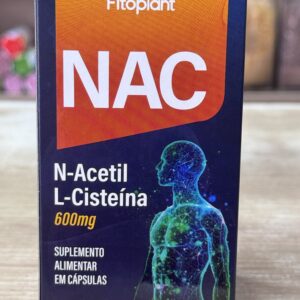 NAC N-Acetil L-Cisteína 60Cáps 650mg Fitoplant