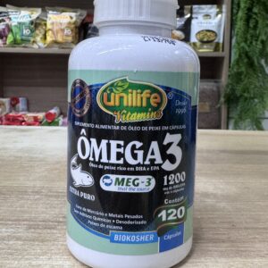 Ômega 3 (Peixe) 120Cáps 1.200mg Unilife