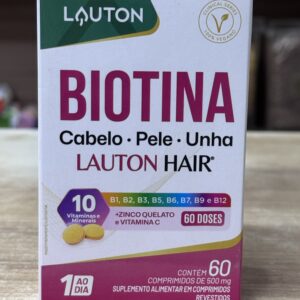 Biotina Plus + Vitaminas 60 Comprimidos 500mg Lauton
