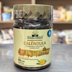 Calêndula 60 cápsulas 800mg Folhas&Raízes