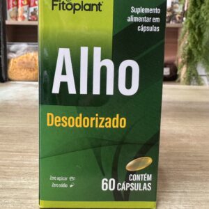 Óleo de Alho Desodorizado 60cáps