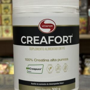 Creafort Vitafor 300g – Creatina 100% Pura Creapure® Alta Pureza