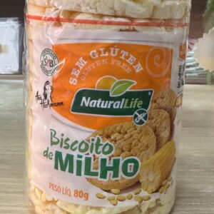 Biscoito Milho Sem Glúten 80g