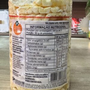 Biscoito Milho Sem Glúten 80g