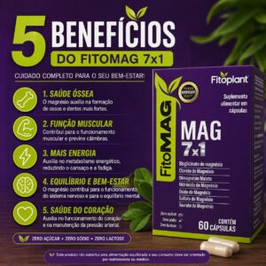 Mag7 Fitoplant 60 Cápsulas