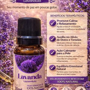 Óleo Lavanda 100% natural (20ml) Biosencia