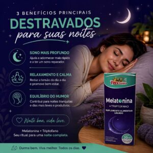 Melatonina + Triptofano 30ml